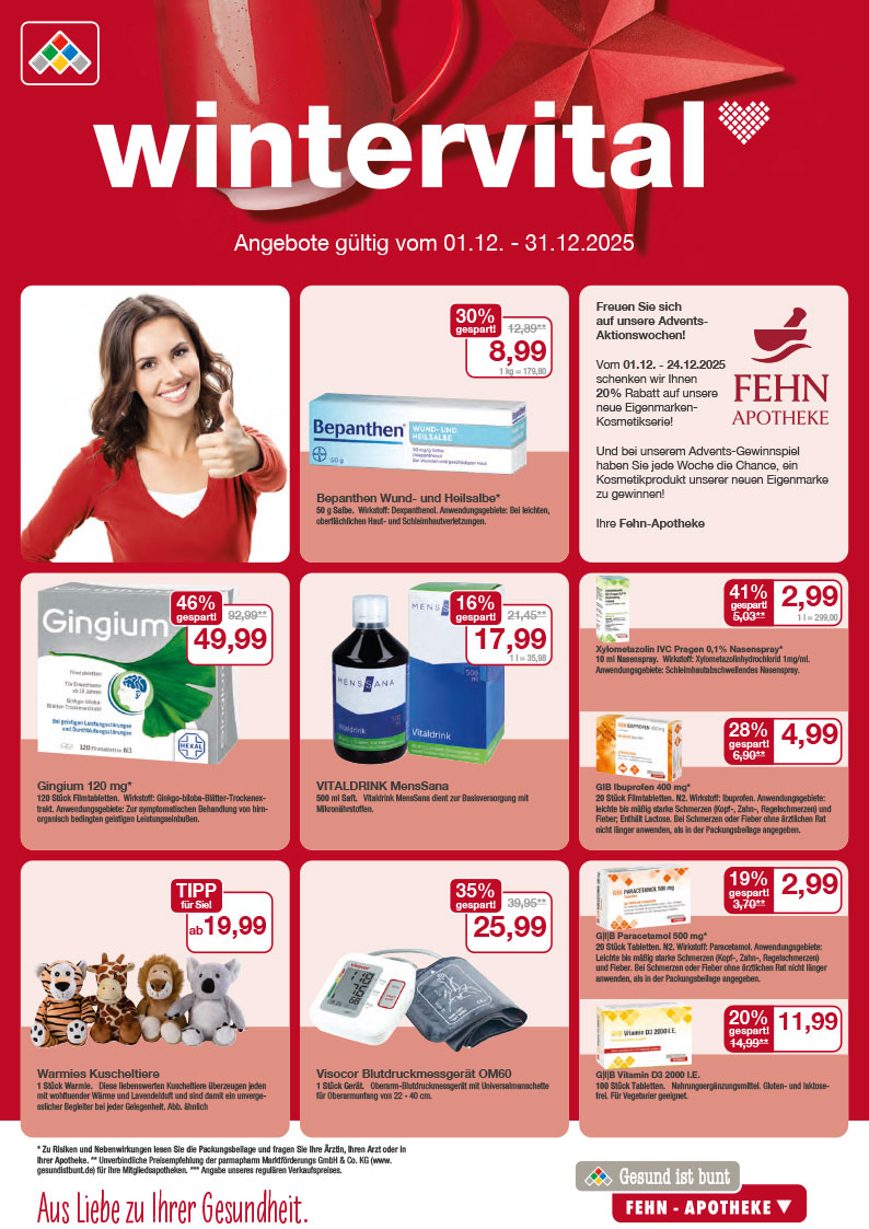 Angebote Dezember Angebote Dezember